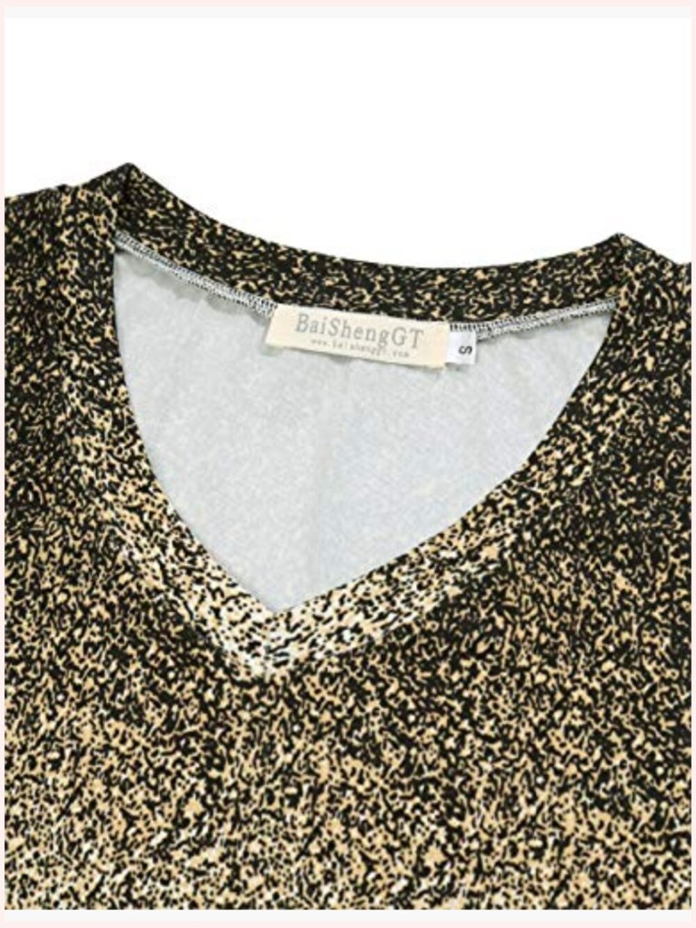 Long Sleeve Tunic Top for Leggings V-Neck Blouse Stretch - Picture 3 of 7
